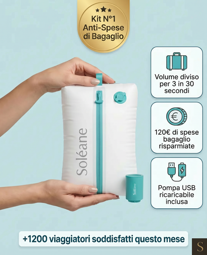 Kit di Compressione Soléane — Viaggia Senza Pagare il Bagaglio